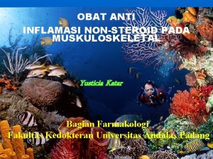 OBAT ANTI INFLAMASI NONSTEROID PADA MUSKULOSKELETAL Yusticia Katar