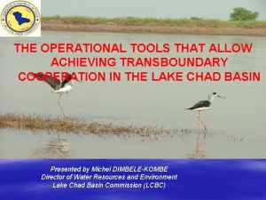 THE OPERATIONAL TOOLS THAT ALLOW ACHIEVING TRANSBOUNDARY COOPERATION