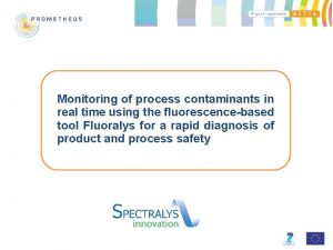 Monitoring of process contaminants in real time using