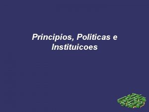 Principios Politicas e Instituicoes Abrindo Janelas Polticas Linha