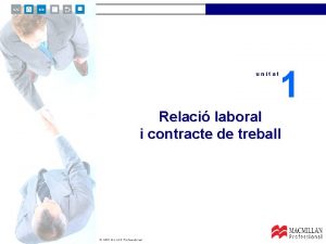 unitat 1 Relaci laboral i contracte de treball