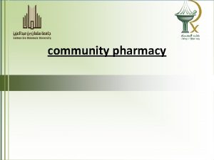 community pharmacy Actions of community pharmacists in society