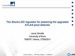 The ShuntLDO regulator for powering the upgraded ATLAS