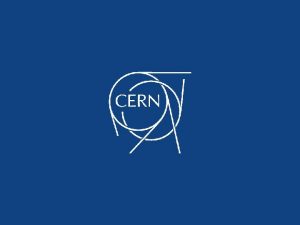 Diversity CERN La diversit au CERN Induction programme