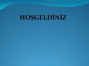 HOGELDNZ 1GENEL LK YARDIM BLGLER LK YARDIM Nedir