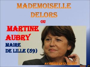 ou martine aubry maire de lille 59 Future