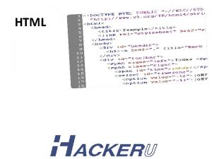 HTML html DOCTYPE head titleMy First HTML Pagetitle