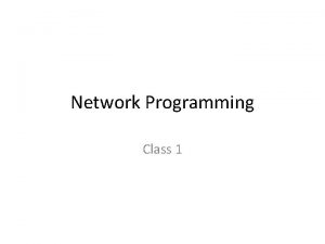 Network Programming Class 1 Tugas TR 5 Tugas