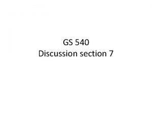 GS 540 Discussion section 7 HW 6 BaumWelch