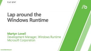 What is the Windows Runtime User Interface HTML
