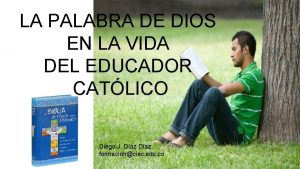 LA PALABRA DE DIOS EN LA VIDA DEL