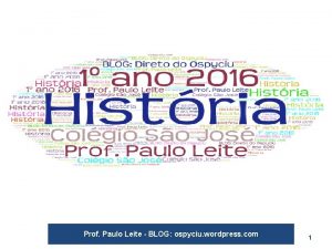 Prof Paulo Leite BLOG ospyciu wordpress com 1