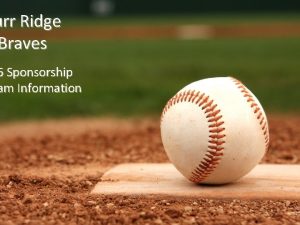 urr Ridge Braves 6 Sponsorship am Information 2016