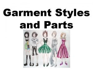 Garment Styles and Parts Basic Dress Styles Sheath