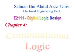 Salman Bin Abdul Aziz Univ Electrical Engineering Dept