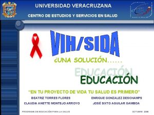 UNIVERSIDAD VERACRUZANA CENTRO DE ESTUDIOS Y SERVICIOS EN