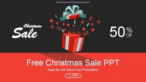 http www freepowerpointtemplatesdesign com 50 Free Christmas Sale
