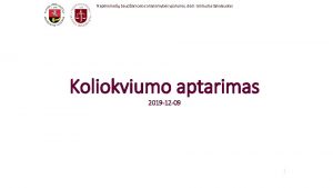 Nepilnamei baudiamosios atsakomybs ypatumai dst Gintautas Sakalauskas Koliokviumo