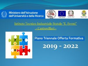 Istituto Tecnico Industriale Statale E Fermi Castrovillari 2019