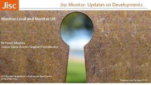 Jisc monitor