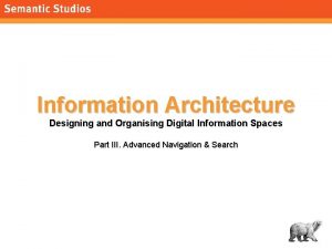 morvillesemanticstudios com Information Architecture Designing and Organising Digital
