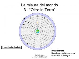 La misura del mondo 3 Oltre la Terra