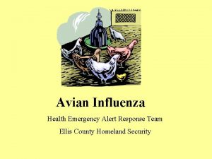 Avian Influenza Health Emergency Alert Response Team Ellis