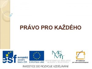 PRVO PRO KADHO PRVO PRO KADHO Uebnice programu