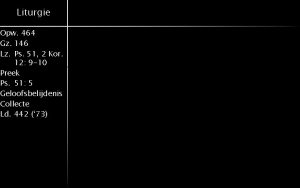 Liturgie Opw 464 Gz 146 Lz Ps 51