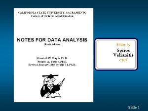 Slides by Spiros Velianitis CSUS Slide 1 Review