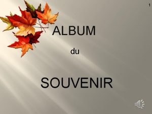 1 ALBUM du SOUVENIR Epouse de Jean Georges