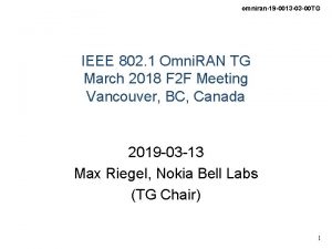 omniran19 0013 03 00 TG IEEE 802 1