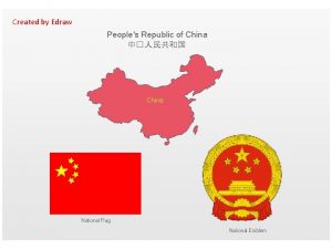 Created by Edraw Peoples Republic of China China