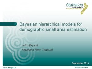 Bayesian hierarchical models for demographic small area estimation