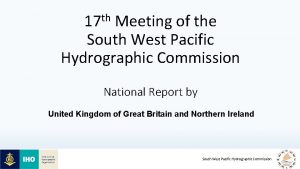 th 17 Meeting of the South West Pacific