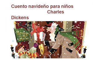 Cuento navideo para nios Charles Dickens Ebenezer Scrooge