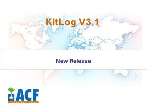 Kit Log V 3 1 New Release Kit