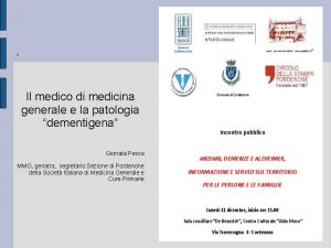 Il medico di medicina generale e la patologia