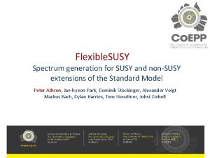 Flexible SUSY Spectrum generation for SUSY and nonSUSY