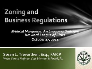 Medical Marijuana An Engaging Dialogue Broward League of