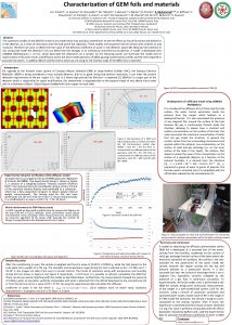 Characterization of GEM foils and materials A V