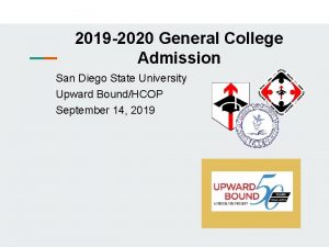 2019 2020 General College Admission San Diego State