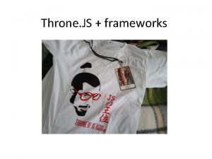 Throne JS frameworks YUI Can JS YUI Can