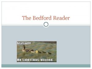 The Bedford Reader Open to Pages 330 331