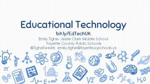 Educational Technology bit lyEd Tech UK Emily Tighe