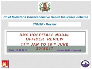 Chief Ministers Comprehensive Health Insurance Scheme TNHSP Review