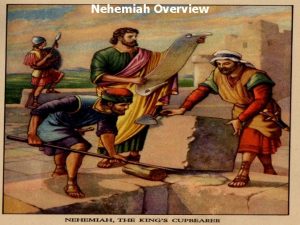 Nehemiah Overview Keil wrote The contents of the