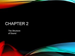 CHAPTER 2 The Structure of Sound MUSIC Organized