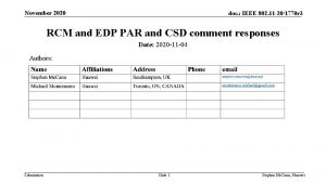 November 2020 doc IEEE 802 11 201770 r