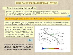 OFICINA AS CORES DAS ESTRELAS PARTE A 1